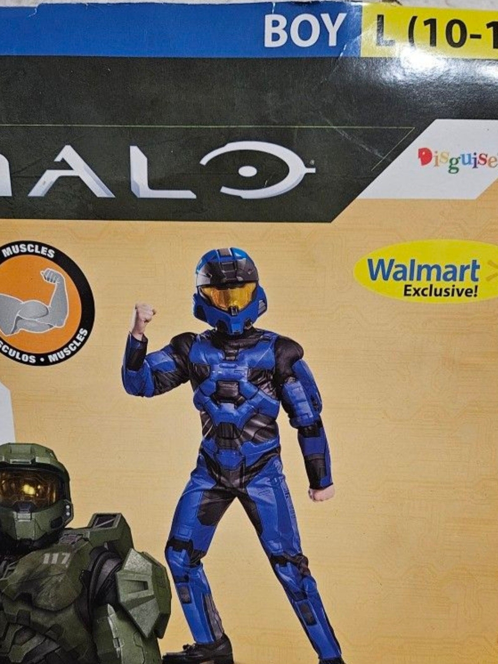 Halo Blue Spartan Kids Costume